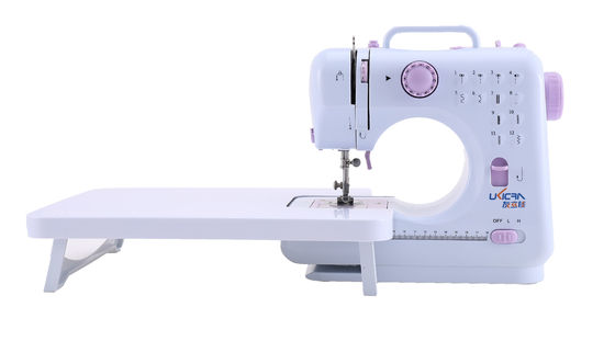 Durable Mini Electric Zigzag Sewing Machine Optional Stitch Length for Cloth Sewing