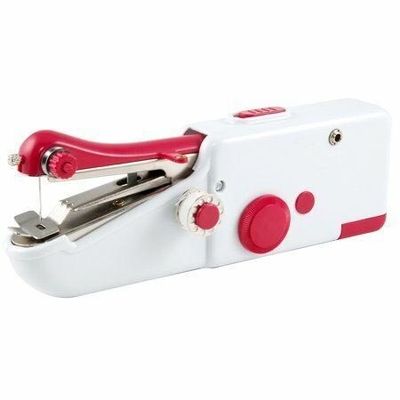 Handheld Sewing Machine White Body Output DC 6V/1000mA Battery Powered Original Box