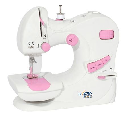 ABS Metal Household Sewing Machine with Dual Speed and Power Supply User-Friendly