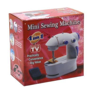 Electric Tailoring Lock Stitch Mini Sewing Machine with Adjustable Stitch Length