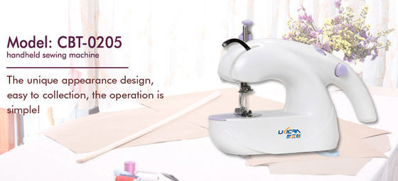 Portable Handheld Mini Sewing Machine CBT-0205 ABS Metal Material DC 6V/1000mA Output