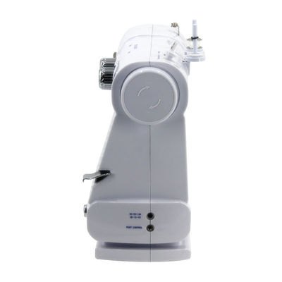 Adjustable Stitch Length Flat-Bed Mini Portable Sewing Machine for Button-Hole Sewing