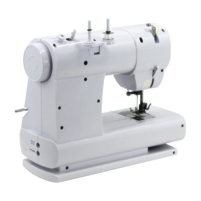 Adjustable Stitch Length Flat-Bed Mini Portable Sewing Machine for Button-Hole Sewing