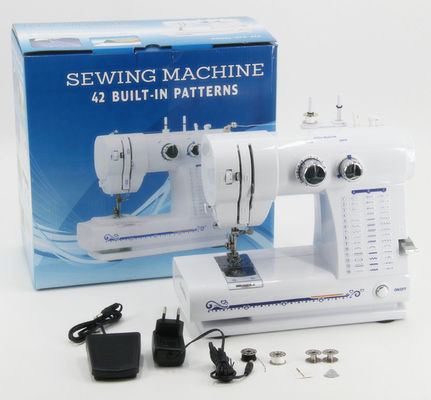 Manual Feed Mechanism Adjustable Stitch Length Multifunction Z Type Cloth Sewing Machine